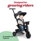 thumbnail image 2 of Triciclo carriola plegable Radio Flyer Coast para niños de 6 meses a 3 años, 2 of 9