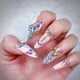 thumbnail image 4 of Cristales de uñas con parte trasera plana, cristales de cristal para manualidades y disfraces de baile., 4 of 5
