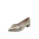 thumbnail image 4 of Zapato de taco Ecocuero ZB011 Dorado, 4 of 5