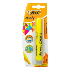 Pack X 4 Destacador Brite Liner / Amarillo – Bic