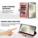 thumbnail image 4 of Funda para FOXDOCK Elegante funda Samsung Galaxy A26 Glitter con cremallera-Ideal para el uso diario, 4 of 5