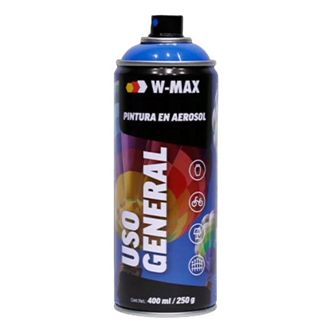 Metalfer - Pintura En Spray Azul W Max 400Ml Uso General