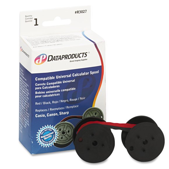 Cinta para Calculadora Dataproducts R3027 Negro/Rojo