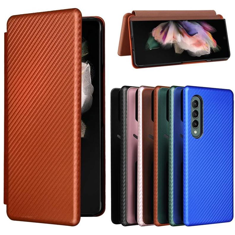 Funda Flip Para Foxdock Samsung Galaxy Z Fold 4 - Funda Magnética De Negocios, Funda Protectora Delgada