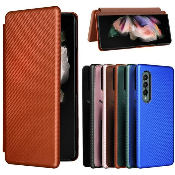 Funda Flip para FOXDOCK Samsung Galaxy Z Fold 4 - Funda magnética de negocios, funda protectora delgada
