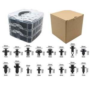 Dym - Kit 680 Clip Broche Retención Plástico Auto Lata Tapabarro