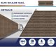 thumbnail image 3 of Toldo de Sombra Shade Sail Windscreen4less 6 m x 6 m x 6 m Marrón, 3 of 9