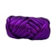 thumbnail image 2 of Hilo Grueso De 15 M De Largo, Tejido A Mano, 500 G, Para Cestas, Mantas, Macramé, Morado, 2 of 5