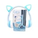 thumbnail image 4 of Audifonos Bluetooth Over Ear Orejas Gatito RGB Celestes, 4 of 5