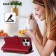 thumbnail image 4 of Funda Cartera Mariposa para [iPhone 16 Pro] con Soporte y Cremallera Rojo, 4 of 6