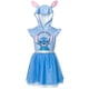 thumbnail image 1 of Vestido de cosplay Disney Lilo & Stitch para niñas azul de 14 a 16 años, 1 of 6