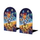 thumbnail image 1 of Crash Bandicoot Sujetalibros decorativos temáticos, tope para estantería con base antideslizante, uso dual para hogar y oficina - 2 piezas, 1 of 6