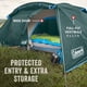 thumbnail image 3 of Carpa Coleman Skydome resistente a la intemperie para 4/6 personas con vestíbulo, 3 of 6