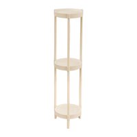 Magideal - Estante Para Plantas Repisa Organizadora Exhibidor Macetero Multifuncional De Material Pp Adecuado Para Sala De Estar Jardín Balcón Entrada Y Dormitor 3 Niveles