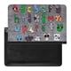 thumbnail image 1 of Alfabeto Lore Porta Pasaporte y Cartera de Viaje Premium de Cuero PU, Funda de Pasaporte Bloqueo RFID con Ranuras para Tarjetas de Crédito, Estuche para Libro de Pasaporte para Familia 10cm × 15cm, 1 of 6