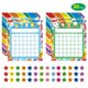 thumbnail image 1 of Tabla de incentivos para el aula REGELETO, paquete de 80 con 2400 pegatinas, 1 of 7
