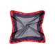 thumbnail image 3 of INSPIRE CHIC Pañuelo Cuadrado de Regreso a Clases para Mujeres Estampado Floral Leopardo Lunares Rayas Bufanda Chal Azul Oscuro 23.62 x 23.62'', 3 of 7