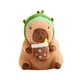 thumbnail image 2 of Muñeco de peluche de capibara, decoración de sala de estar, regalos creativos que acompañan al juguete para dormir para adolescentes, adultos, niños, Aguacate 40cm, 2 of 5