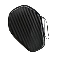 Magideal - Funda Para Raqueta De Tenis De Mesa, Funda Para Pala Pong, Bolsa Impermeable Portátil Para Raqueta De Tenis De Mesa , Negro