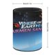 thumbnail image 2 of ¿Dónde en el Mundo Está Carmen Sandiego?-theme Cylinder Pen Holder Pencil Organizer with Flannel Lining PVC Leather Material Cardboard Base for study work 10*8CM, 2 of 6