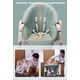 thumbnail image 2 of Silla De Comer Plegable Con Ruedas Rosada Lubabycas, 2 of 8