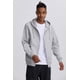 thumbnail image 2 of Polerón Hombre Full Zipper Gris Melange, 2 of 4