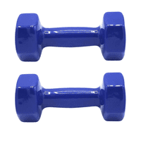 Linea Sport - Par De Mancuernas 1Kg C/U Total 2Kg Hexagonales De Vinilo