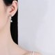 thumbnail image 5 of Aretes Colgantes de Moissanita de 1-2 Cttw para Mujer Color D Claridad VVS1 Aretes de Diamante de Plata Esterlina 925 Moissanite Dangle Earrings con Certificado, 5 of 8