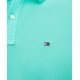 thumbnail image 3 of Polo Tommy Hilfiger para hombre, corte personalizado, color turquesa, 3 of 3