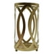 thumbnail image 3 of Candelabro Porta Velas Dorado Figura Diseño Moderno, 3 of 4