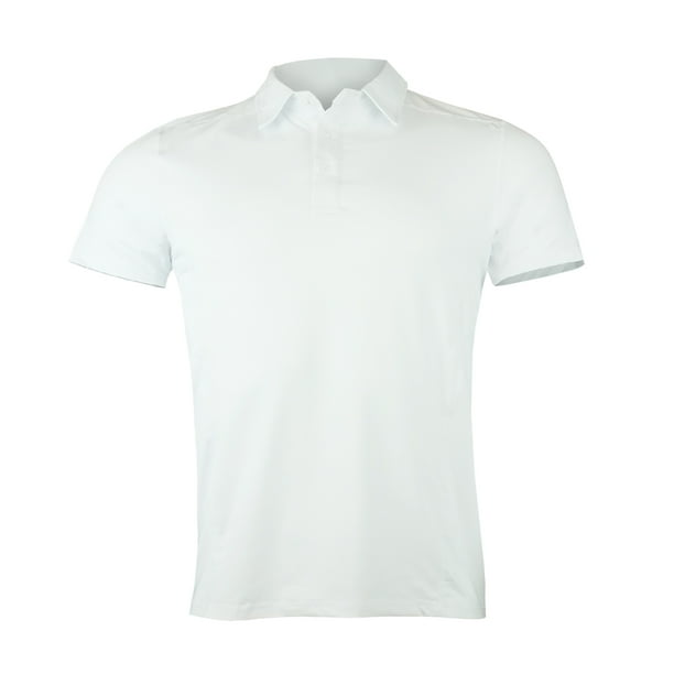 Polera Dry Fit Con Cuello Manga Corta Lisa Hombre