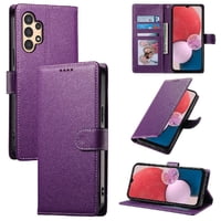 Funda Para Foxdock Samsung Galaxy A04S– Cuero Premium, 3 Ranuras Para Tarjetas, Protección Contra Impactos