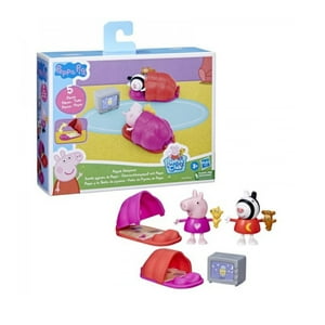 Playset Peppa Pig Fiesta De Pijamas Con Figuras