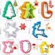 thumbnail image 3 of Set x8 Cortadores Galletas Navidad Moldes Galleta Navideñas, 3 of 10