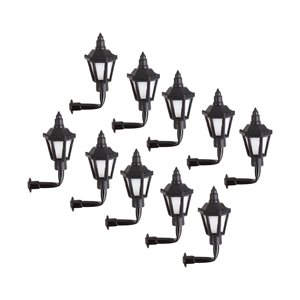 Bothyi - 10 Uds. Apliques De Pared Led Para Casa De Muñecas Para Decoración De Casa De Muñecas 1/87 Luces De Calle Luz Fría