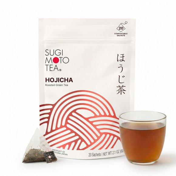 Bolsitas de Té SUGIMOTO HOJICHA Té Verde Tostado 20 Unidades