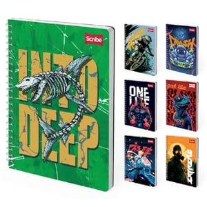 Scribe Cuaderno Grande Masculino 100 Hojas