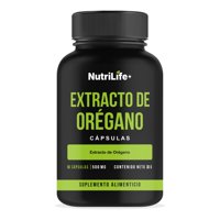 Extracto De Orégano 500Mg Nutrilife+ 60 Capsulas Bienestar