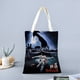 thumbnail image 2 of Giallo Horror Thriller Bolso de tela con estampado de lienzo para mujer, bolsa de compras reutilizable y estética, con cremallera interior, regalo para mujer,40*40cm., 2 of 6