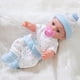 thumbnail image 1 of 12in Doll Super Simulation Baby Doll Vinyl Doll Soft Rubber Toy Gift For Children, 1 of 3