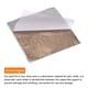 thumbnail image 4 of 10 hojas de pan de oro, hojas de papel de imitación de oro de 5.5"x5.5" en un folleto variado para manualidades, marcos de fotos, uñas y decoración de artes DIY, bronce café, 4 of 6
