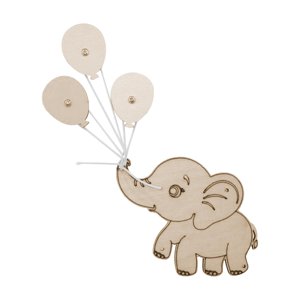 Magideal - Tablero Ocupado, Accesorios De Bricolaje, Material De Desarrollo De Inteligencia Temprana, Tabla De Actividades De Habilidades Motoras Para , Elefante