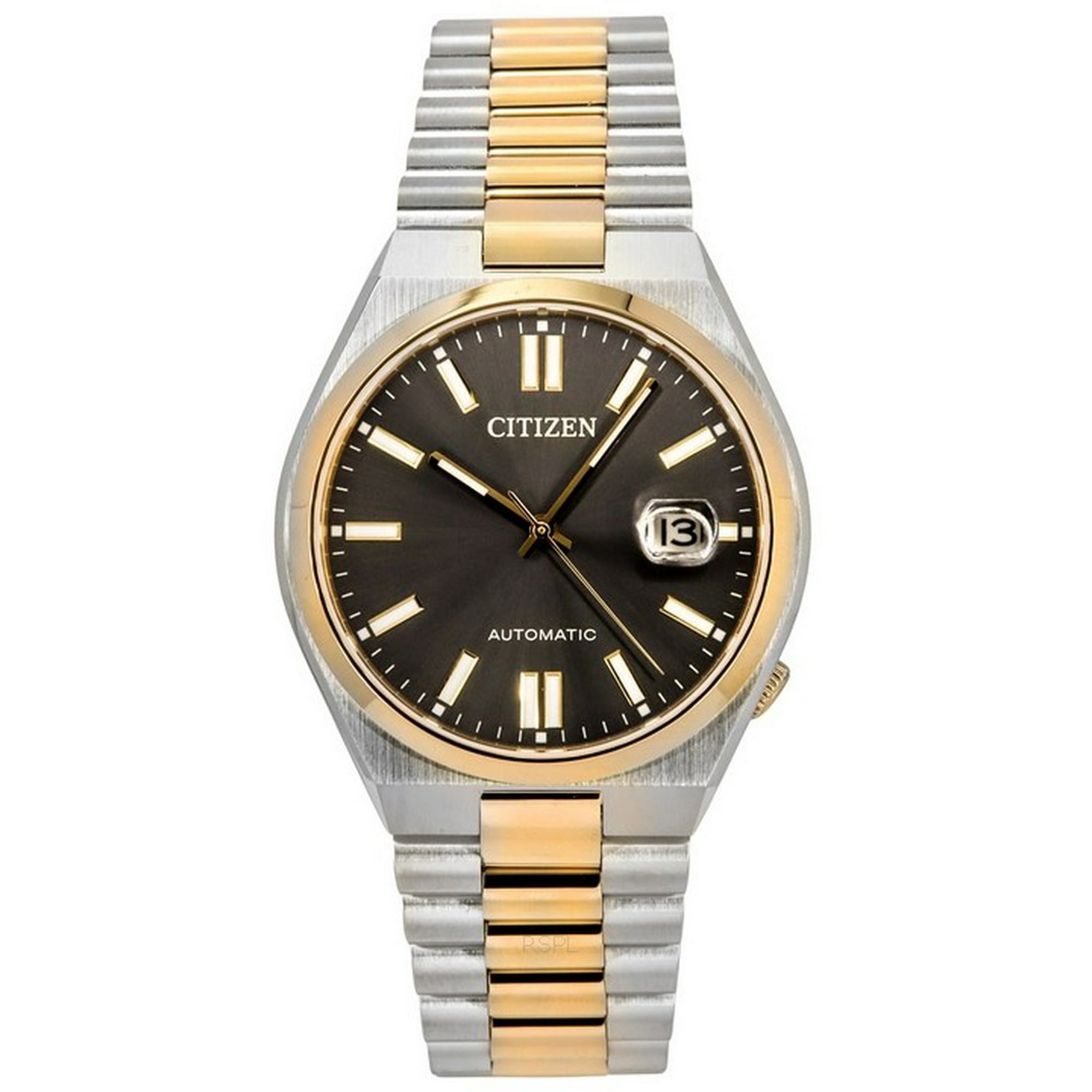 Reloj Citizen Tsuyosa Stainless Steel Grey Dial Automatic Nj0154-80h Men's Watch