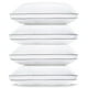 thumbnail image 1 of Pillows LANE LINEN Standard, 20 x 26 cm, para dormir, juego de 4 unidades, 1 of 3