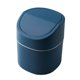 thumbnail image 3 of Cubo De Basura De Escritorio Cubo De Basura Para Escritorio De Sala De Estar Azul Con Tapa Giratoria, 3 of 3