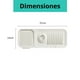 thumbnail image 2 of Protector Silicona Escurridor Grifo Lavamanos Y Lavaloza, 2 of 5