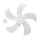 thumbnail image 1 of Accesorios de repuesto para ventiladores de hojas, ajuste universal, fácil de instalar, pieza profesional, para uso doméstico, refrigeración mejorada, Blanco, 1 of 5