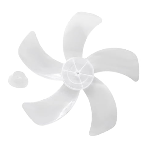 Magideal - Accesorios De Repuesto Para Ventiladores De Hojas, Ajuste Universal, Fácil De Instalar, Pieza Profesional, Para Uso Doméstico, Refrigeración Mejorada, Blanco