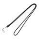 thumbnail image 1 of Correa de Cuello de Cordón Trenzado para Tarjeta de Trabajo y Llaves de Teléfono Inteligente Negro, 1 of 7