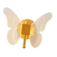 Ioensy - Lámpara De Pared De Mariposa Led Aplique De Pared Lámpara De Pared Loft Mariposa Luces De Pared Luz Blanca